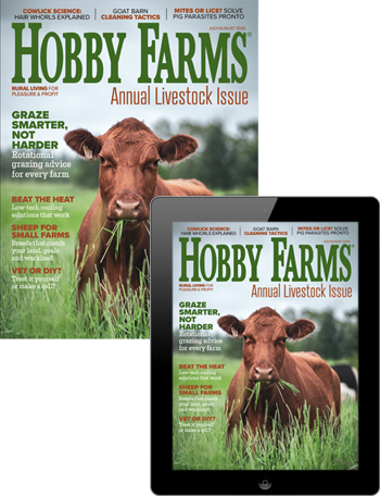 1 Year Hobby Farms Print + Digital subscription
