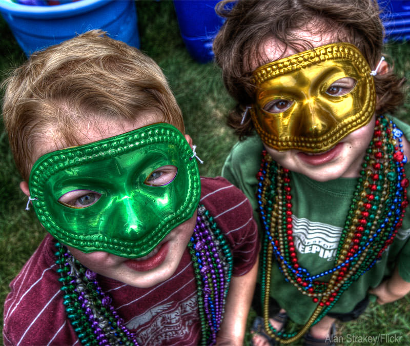 Mardi Gras Masks for Kids to Make - Happy Hooligans