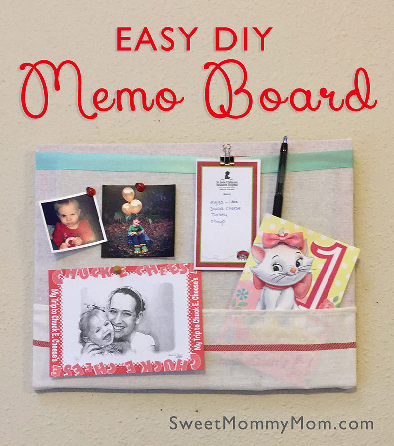 Easy DIY Memo Board