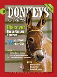 Donkeys and Mules is the lastest issue in the Popular Farming Series