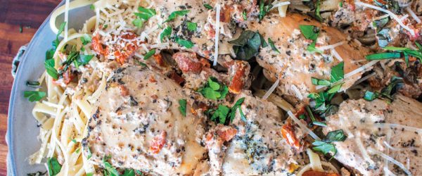 Recipe: Creamy, Savory Sun-Dried Tomato Chicken