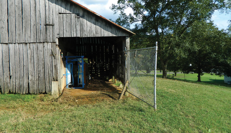 livestock handling facilities