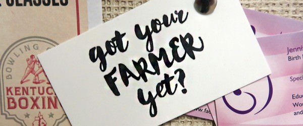 How To Fill Up Your CSA Membership