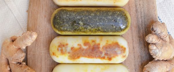 Fragrant & Fresh Ginger Soap Bars
