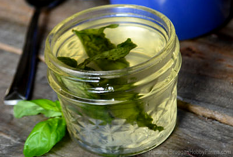 basil simple syrup