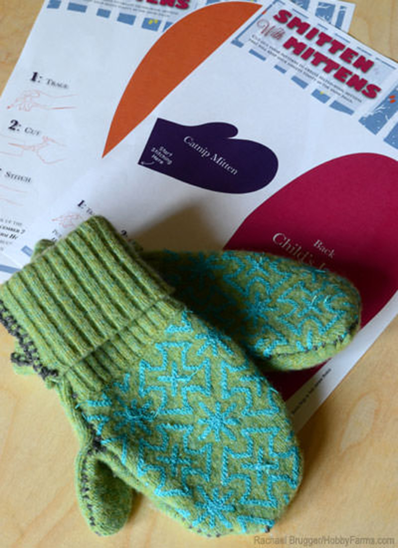 Diy sweater mittens hotsell