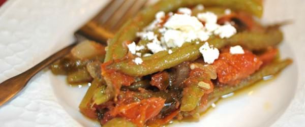 Grecian Green Beans