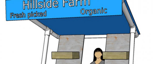 Build A Mobile Produce Stand