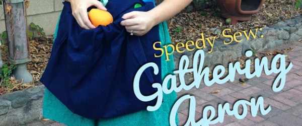 Speedy Sewing Project: Gathering Apron