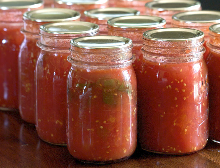 canned tomatoes canning