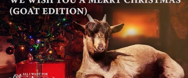 It Just Isn’t the Holidays Without Goats Singing Christmas Carols