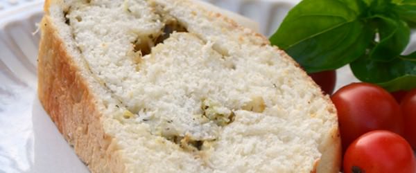 Artichoke Garlic Bread