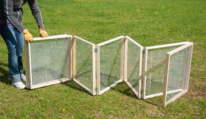 Diy Project Build Your Own Collapsible Chicken Run Hobby Farms