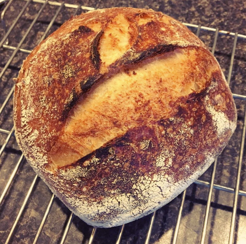 sourdough crusty bread