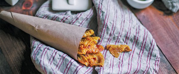 Recipe: Baked Curry Chicken Cracklings