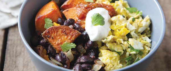 Recipe: Breakfast Bowls With Eggs, Sweet Potatoes & Beans