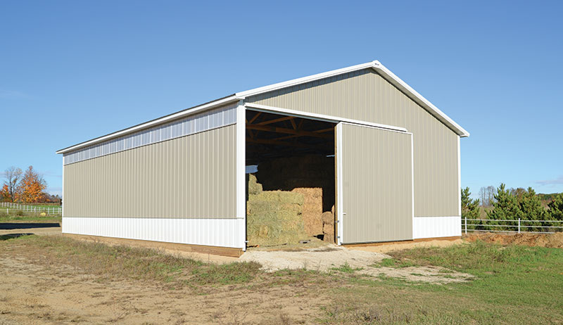 pole barns barn roof pitch