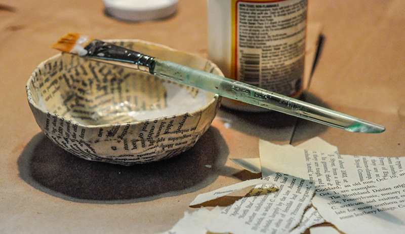 paper mache bowls